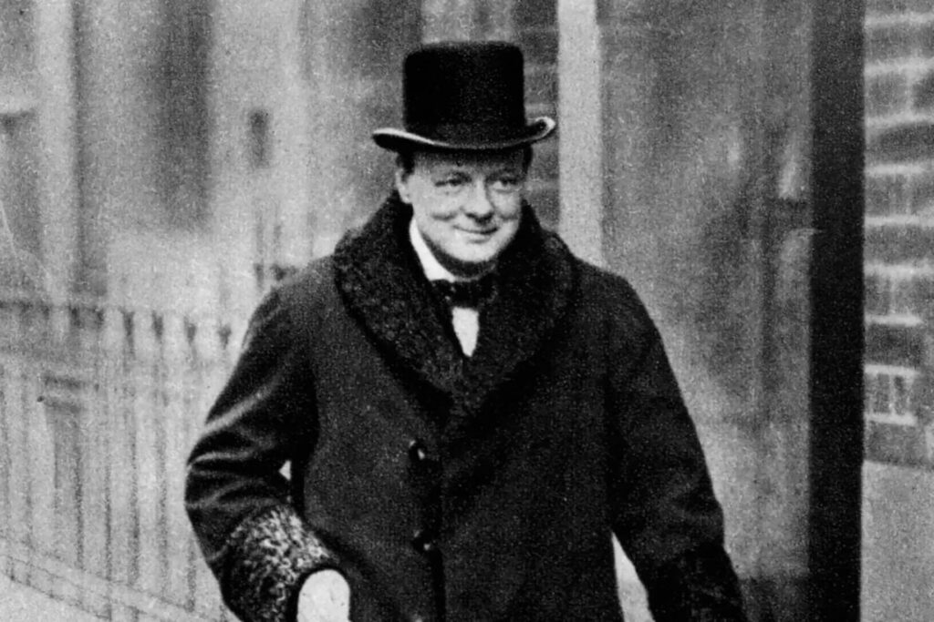 Winston Churchill, dans les ann&eacute;es 20